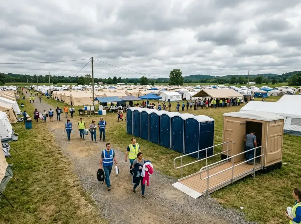 disaster-relief-camp-restrooms-010 — frequently asked questions, Dumpster & Portable Bathrooms Rental in Krugerville, TX